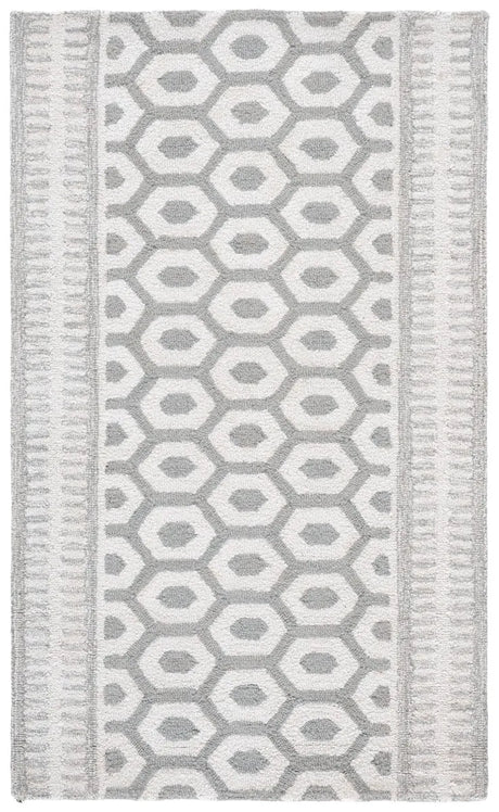 Safavieh Capri 3'-0" x 5'-0" Rug in Ivory / Grey
