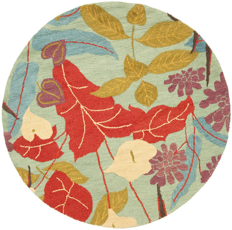 Safavieh Blossom 6'-0" x 6'-0" Rug in Blue / Multi