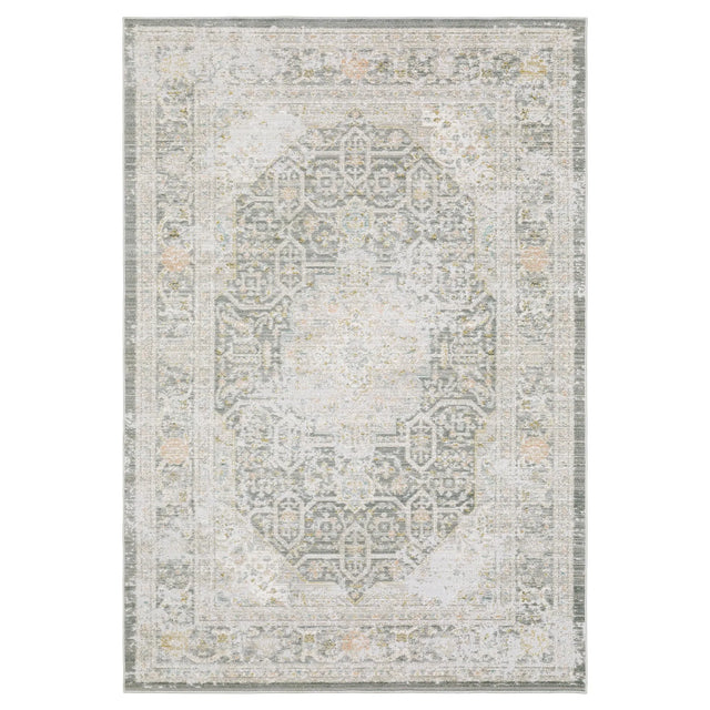 Oriental Weavers Sphinx Cavett CAV02 Orange Rugs - main flat