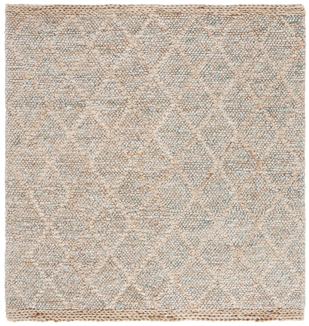 Safavieh Natural Fiber 6'-0" x 6'-0" Rug in Rust / Natural