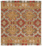 Safavieh Blossom 6'-0" x 6'-0" Rug in Green / Gold