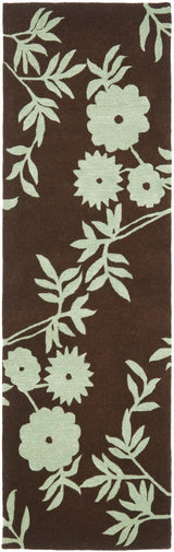 Safavieh Soho 2'-6" x 8'-0" Rug in Brown / Teal