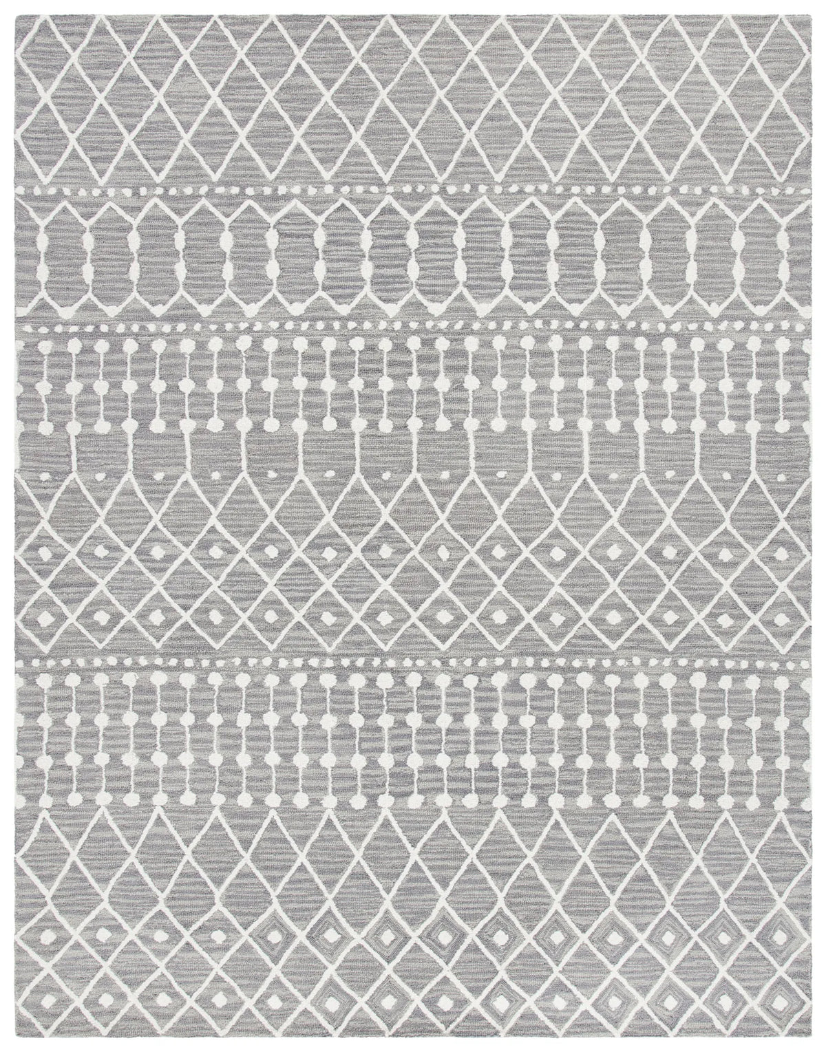 Safavieh Blossom 10'-0" x 14'-0" Rug in Grey / Ivory