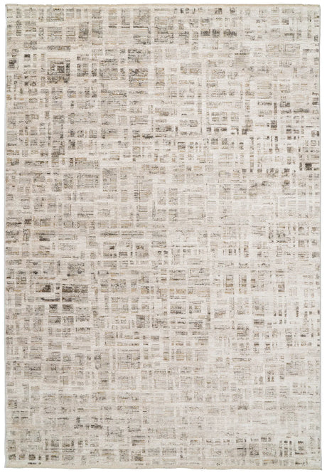 Dynamic Rugs Artemis 17552 Power Loomed Modern Beige/Grey Rug - Rectangular