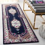 Safavieh Bellagio 2'-3" x 8'-0" Rug in Navy / Ivory