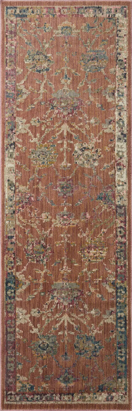Loloi Giada Gia-05 Terracotta/Multi Rugs - runner flat