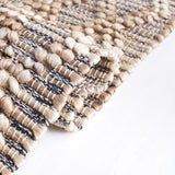 Safavieh Natural Fiber 4'-0" x 6'-0" Rug in Natural / Black