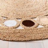 Safavieh Natural Fiber 3'-0" x 3'-0" Rug in Beige / Brown