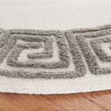 Safavieh Metro 6'-0" x 6'-0" Rug in Ivory / Grey