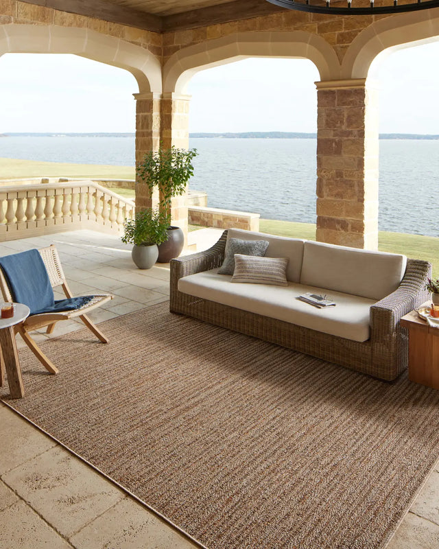 Loloi Merrick Mer-06 Oatmeal/Multi Rug - room scene 3