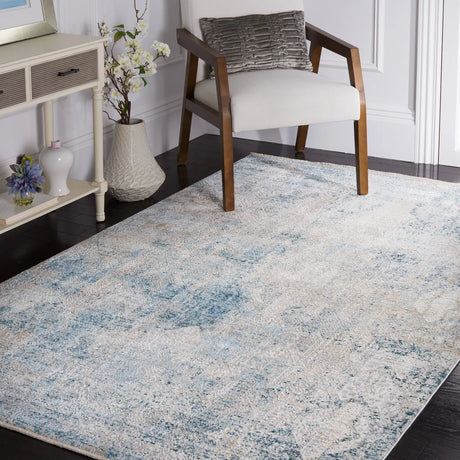 Safavieh Dream 4'-0" x 6'-0" Rug in Grey / Blue