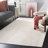 Safavieh Ebony 4'-0" x 6'-0" Rug in Ivory