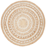Safavieh Natural Fiber 10'-0" x 10'-0" Rug in Ivory / Natural