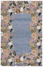 Safavieh Jardin 4'-0" x 6'-0" Rug in Blue / Rust