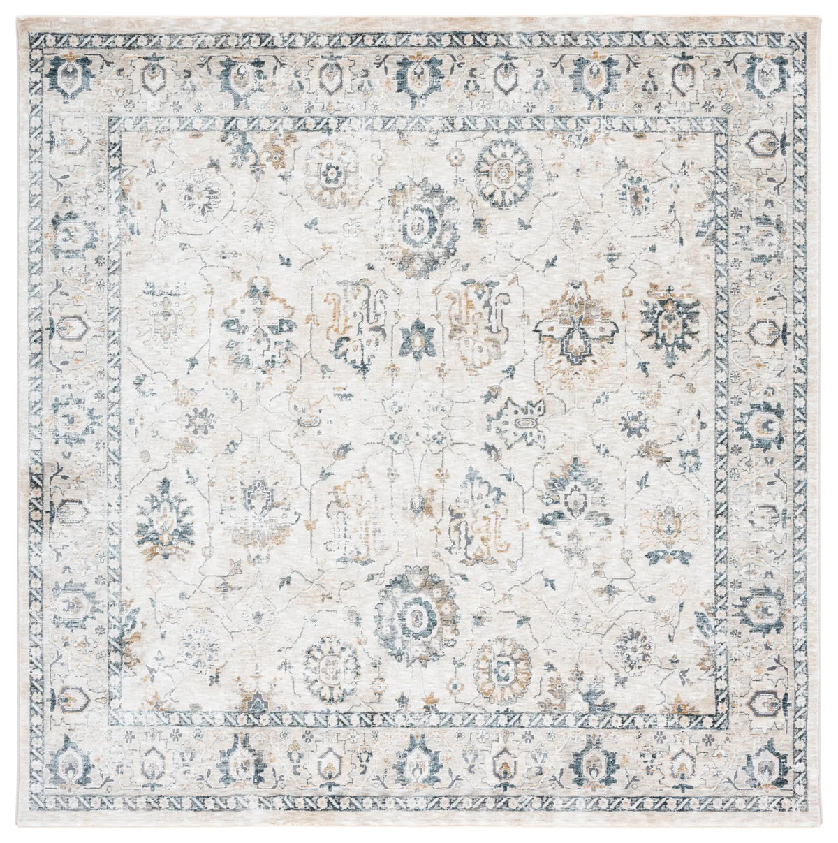 Safavieh Dream 6'-7" x 6'-7" Rug in Ivory / Light Beige