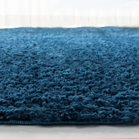 Safavieh August Shag 900 5'-3" x 5'-3" Rug in Navy