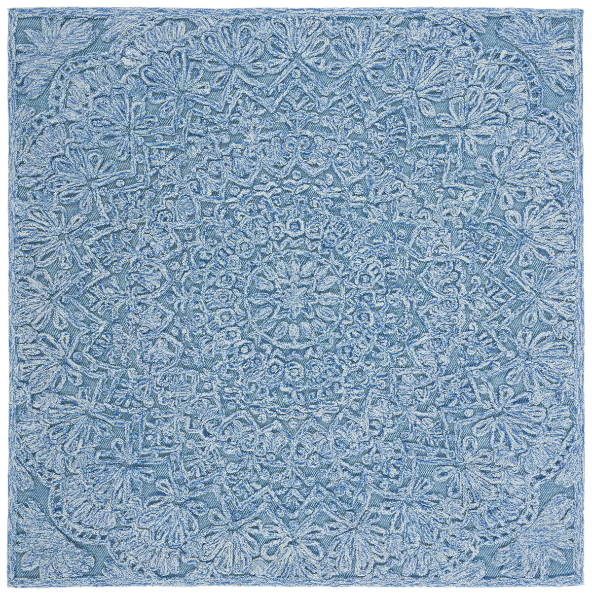 Safavieh Trace 6'-0" x 6'-0" Rug in Blue / Light Green