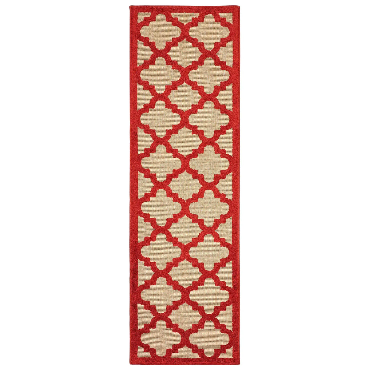Oriental Weavers Sphinx Cayman 660R9 Sand / Red Rugs - runner