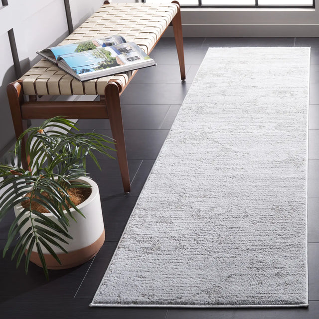 Safavieh Neptune 2'-2" x 8'-0" Rug in Light Grey / Grey