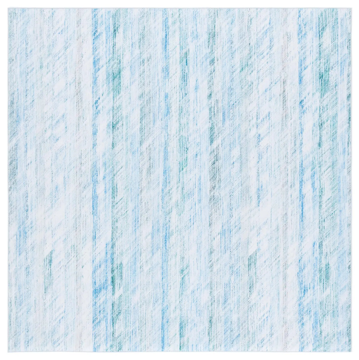 Safavieh Tacoma 6'-0" x 6'-0" Rug in Grey / Aqua