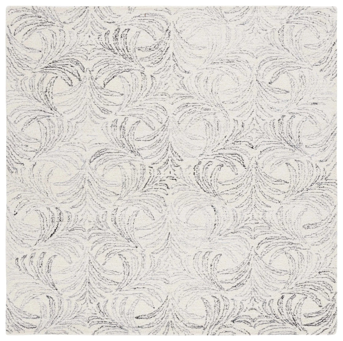 Safavieh Martha Stewart 300 6'-0" x 6'-0" Rug in Ivory / Grey