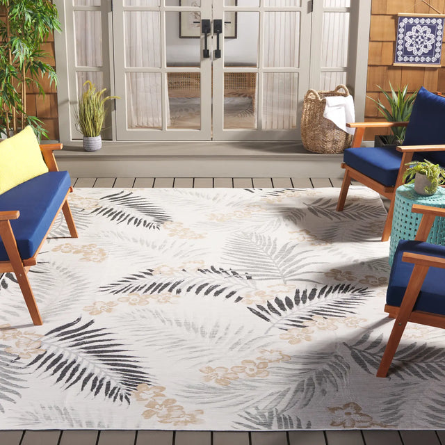 Safavieh Sunrise 8'-0" x 10'-0" Rug in Ivory / Grey Black