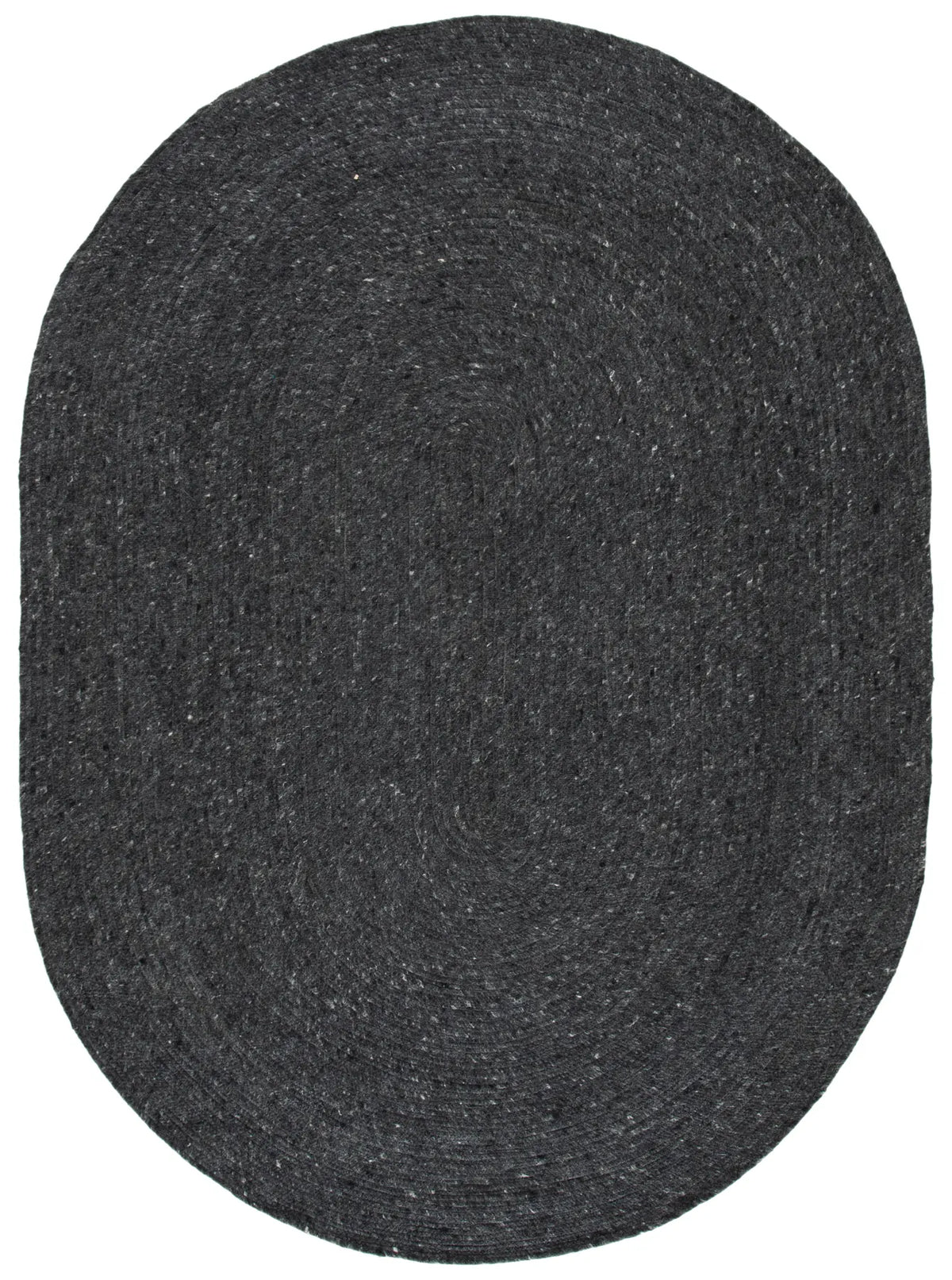 Safavieh Braided 5'-0" x 7'-0" Rug in Black