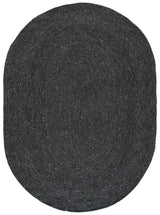 Safavieh Braided 5'-0" x 7'-0" Rug in Black