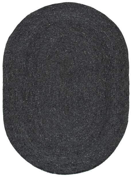 Safavieh Braided 5'-0" x 7'-0" Rug in Black