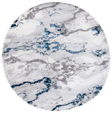 Safavieh Craft 6'-7" x 6'-7" Rug in Grey / Blue