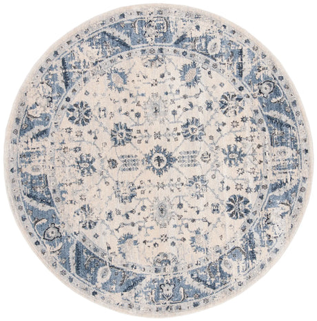 Safavieh Charleston 6'-7" x 6'-7" Rug in Ivory / Blue