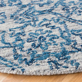 Safavieh Micro-Loop 5'-0" x 5'-0" Rug in Blue