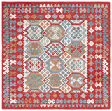 Safavieh Aspen 7'-0" x 7'-0" Rug in Red / Ivory