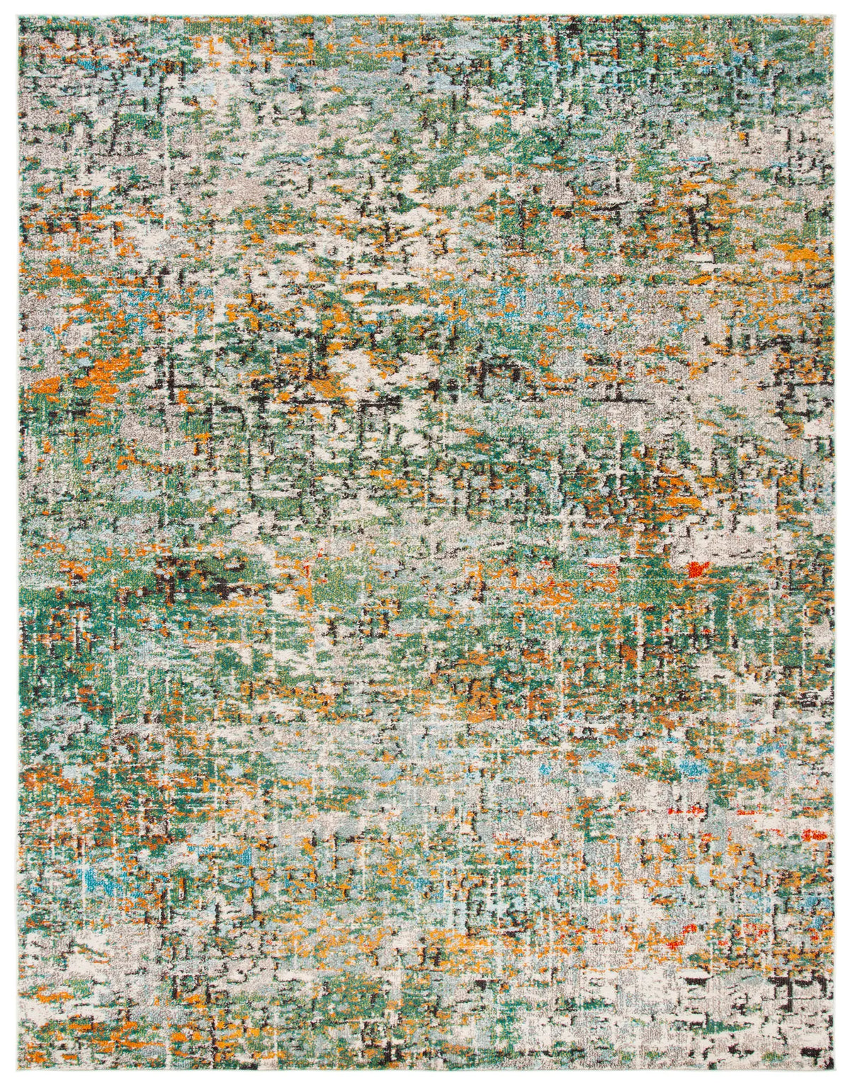 Safavieh Madison 10'-0" x 14'-0" Rug in Green / Turquoise