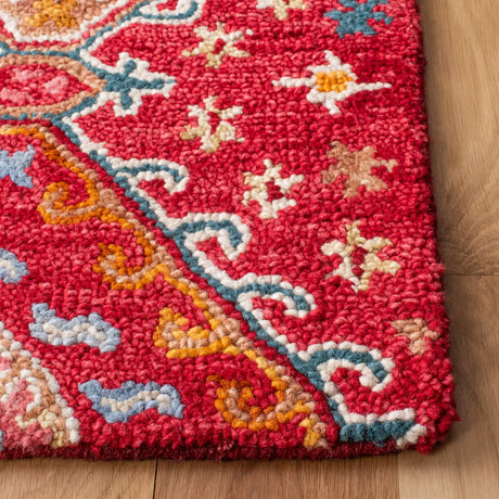 Safavieh Aspen 5'-0" x 8'-0" Rug in Red / Gold