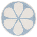Safavieh Vermont 6'-0" x 6'-0" Rug in Ivory / Light Blue