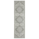 Oriental Weavers Montecito 1101W Grey/ White Rug - runner