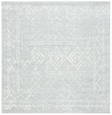 Safavieh Tulum 6'-7" x 6'-7" Rug in Light Grey / Ivory