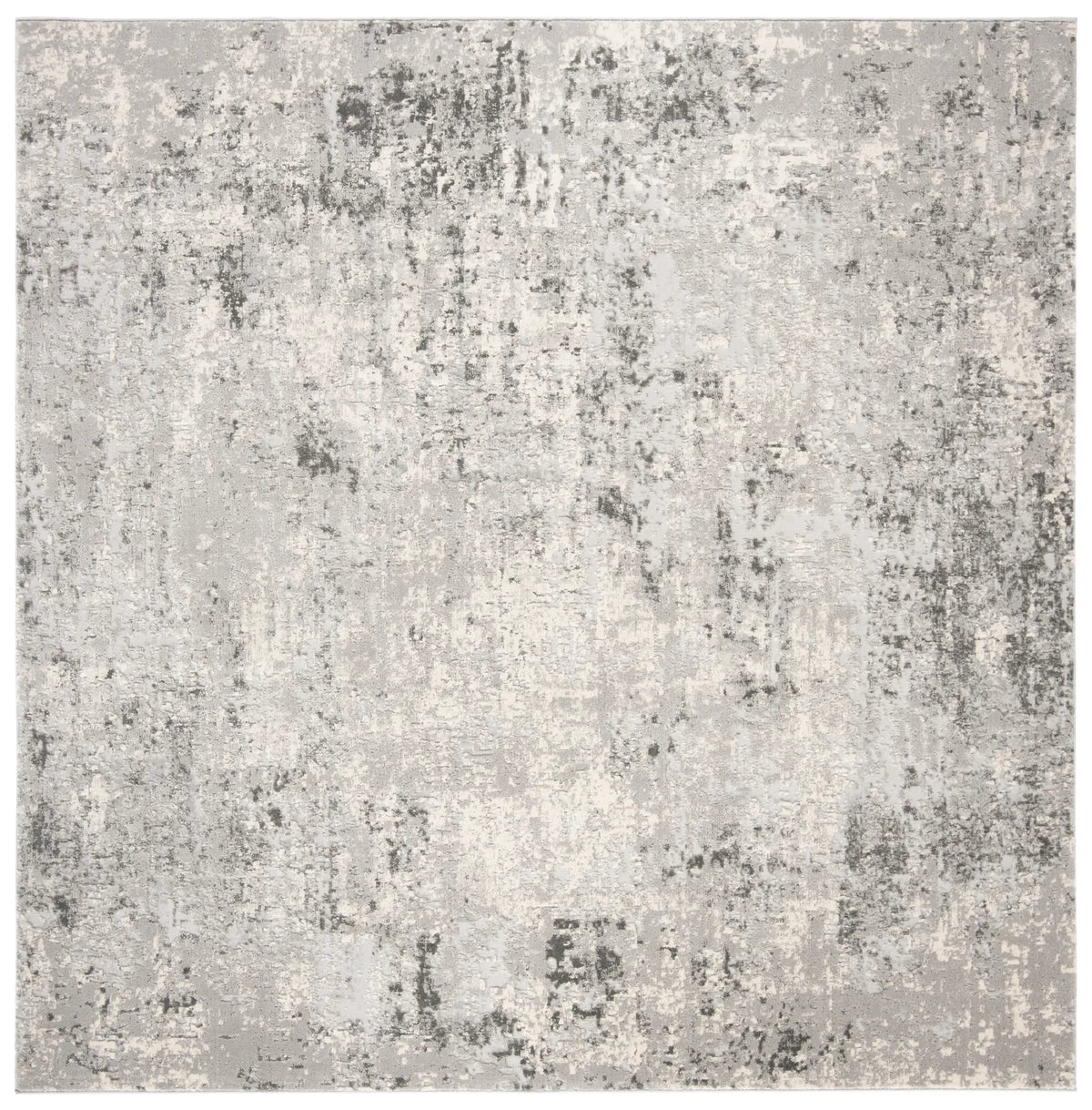 Safavieh Invista 6'-7" x 6'-7" Rug in Grey / Ivory