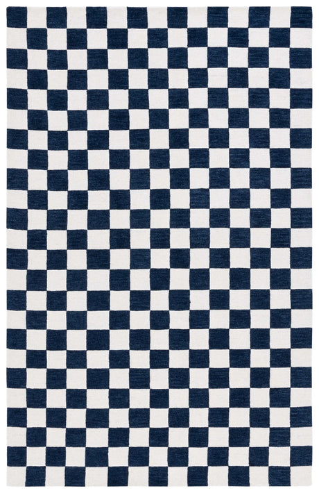 Safavieh Martha Stewart 4'-0" x 6'-0" Rug in Navy / Ivory