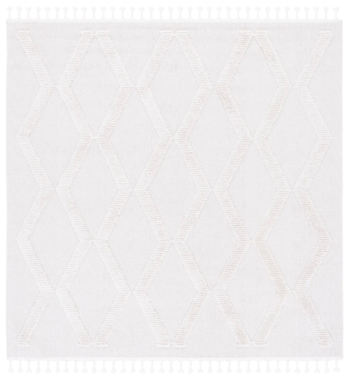 Safavieh Marrakesh 6'-7" x 6'-7" Rug in Ivory / Ivory
