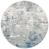 Safavieh Brentwood 10'-0" x 10'-0" Rug in Light Grey / Blue