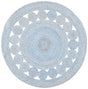 Safavieh Cape Cod 3'-0" x 3'-0" Rug in Blue