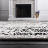 Safavieh Adirondack 4'-0" x 6'-0" Rug in Grey / Black