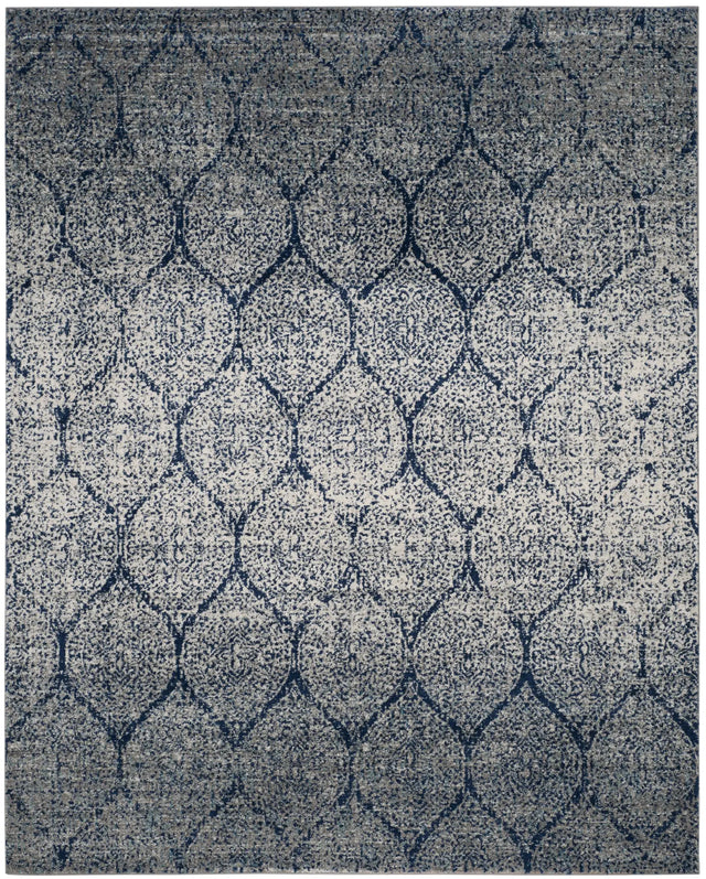 Safavieh Madison 10'-0" x 14'-0" Rug in Navy / Silver