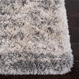 Safavieh Iceland Shag 4'-0" x 6'-0" Rug in Ivory / Grey