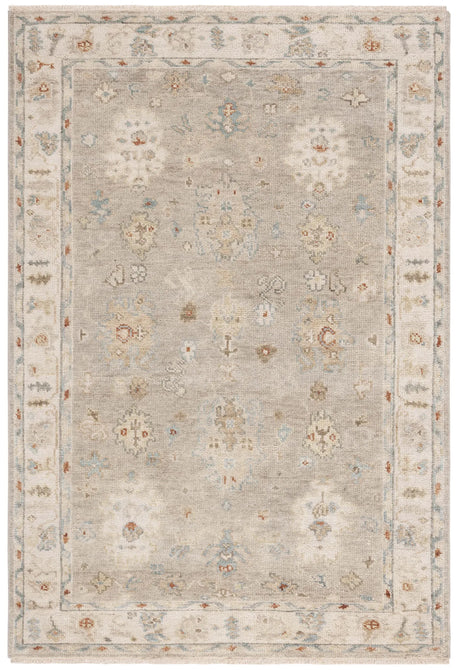 Safavieh Samarkand 6'-0" x 9'-0" Rug in Light Grey / Beige