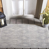 Safavieh Courtyard 2'-0" x 3'-7" Rug in Grey / Grey