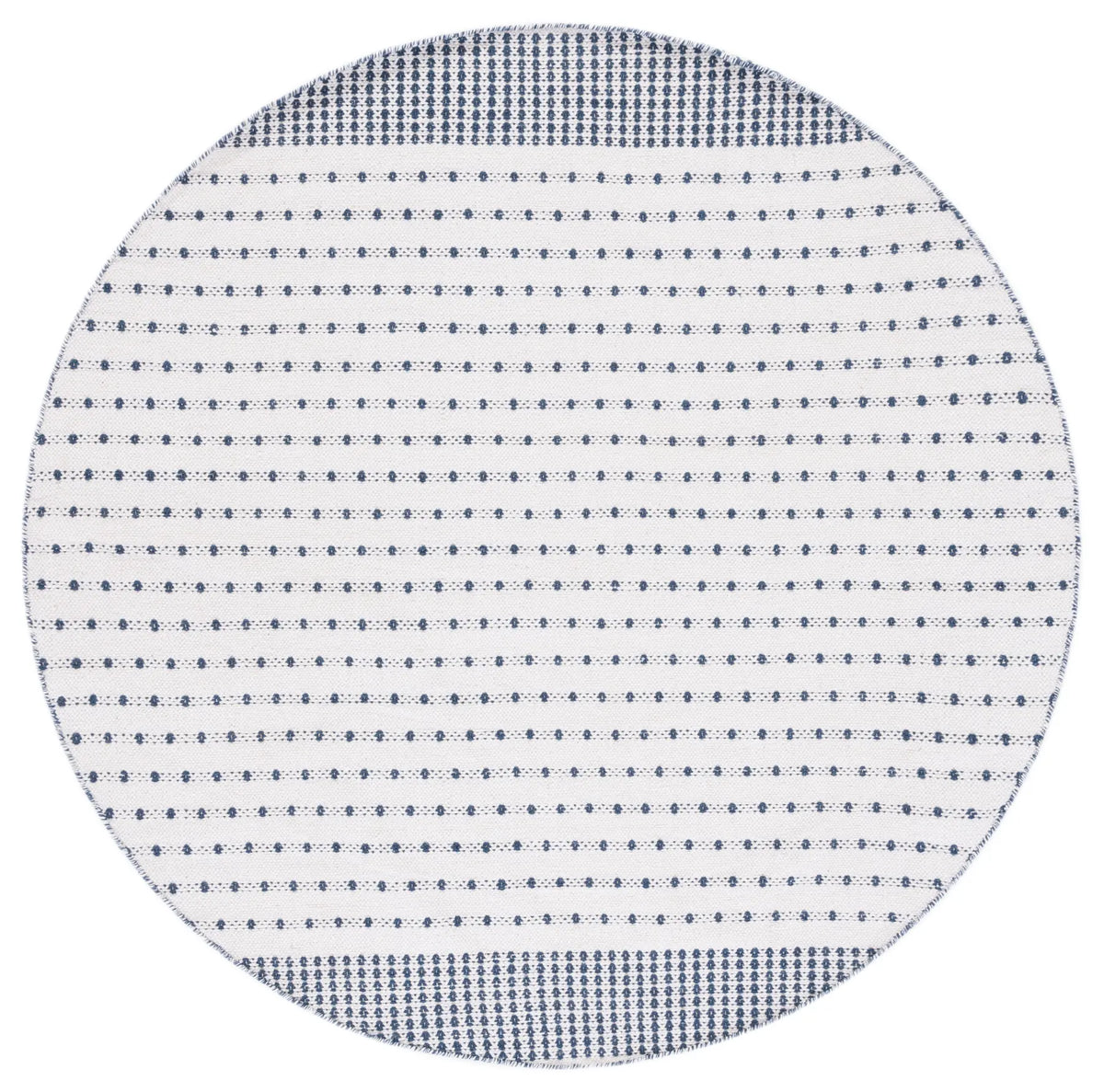 Safavieh Montauk 6'-0" x 6'-0" Rug in Navy / Ivory
