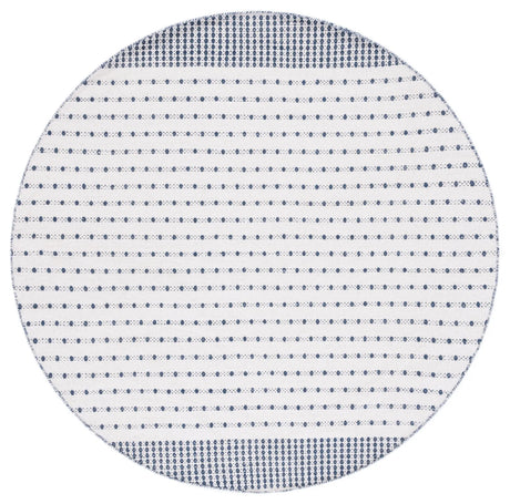 Safavieh Montauk 6'-0" x 6'-0" Rug in Navy / Ivory